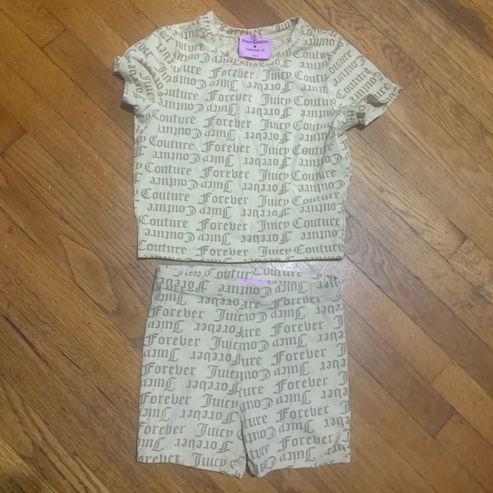 Juicy Couture matching set Size S